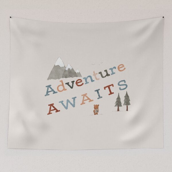 Item preview, Adventure Awaits designed and sold by RebeccaFlaherty.
