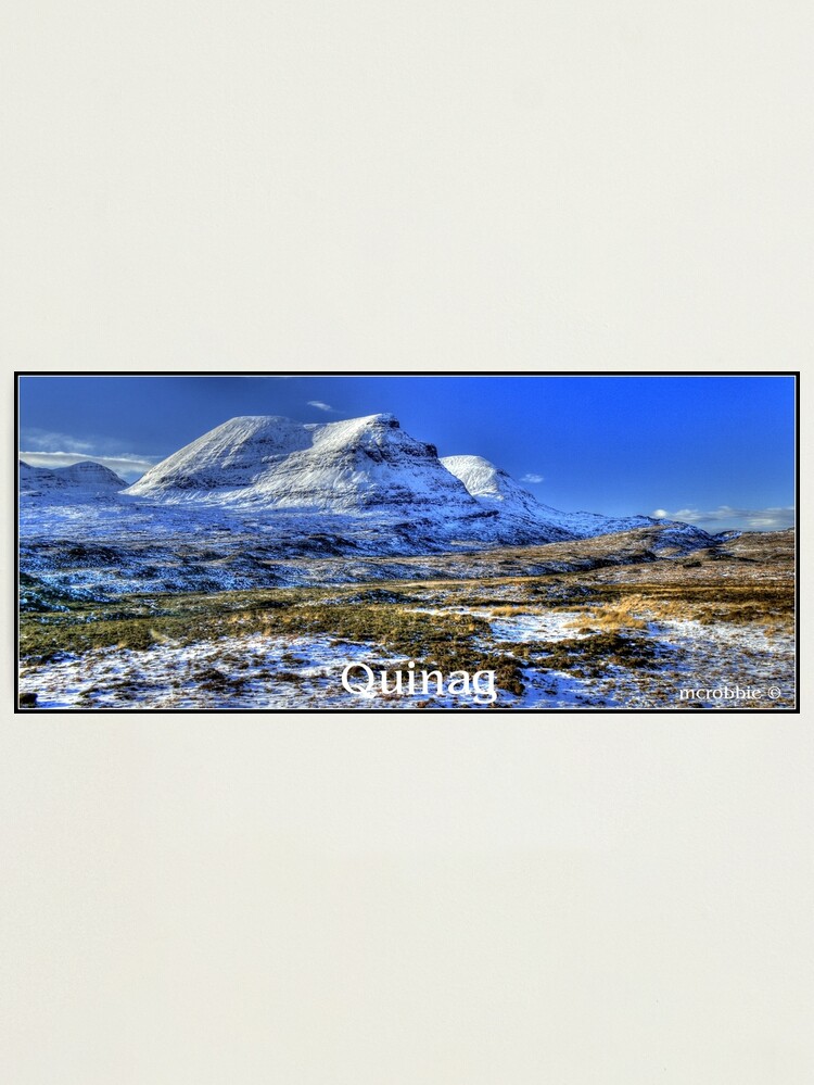 Alternate view of Quinag (koonag) Photographic Print