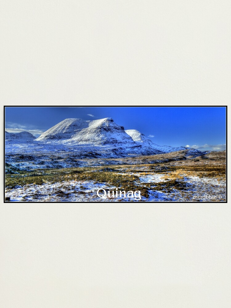 Alternate view of Quinag (koonag) Photographic Print