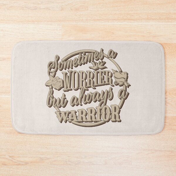 Item preview, Retro Sometimes A Worrier But Always A Warrior designed and sold by TrulyEpoque.