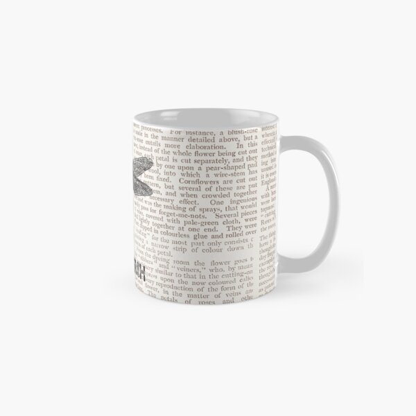Sassenach papier de libellule Mug classique