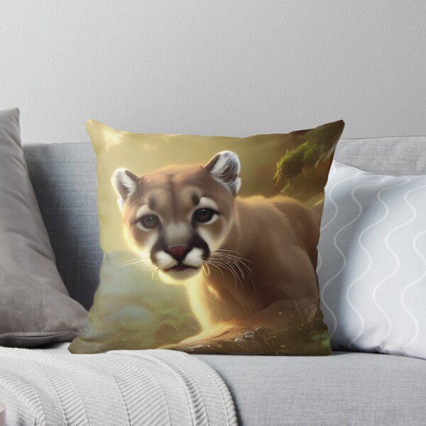 Item preview, The Cougar Portrait designed and sold by AlteredUrbane.