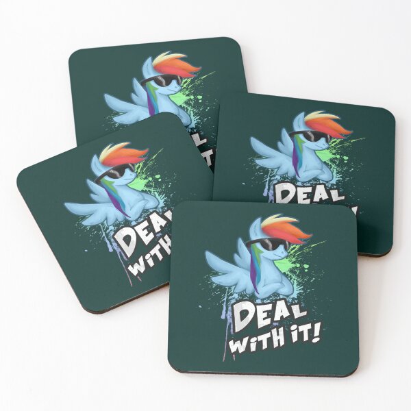 Item preview, My Little Pony - MLP - Rainbow Dash - Deal With It   designed and sold by KelAcker1.