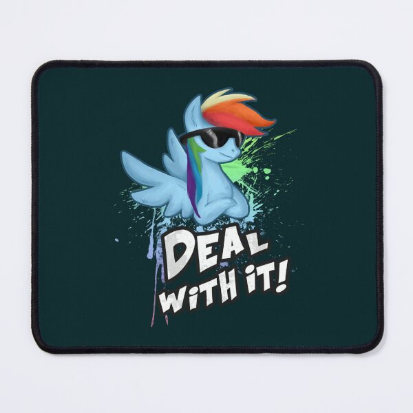 Item preview, My Little Pony - MLP - Rainbow Dash - Deal With It designed and sold by KelAcker1.