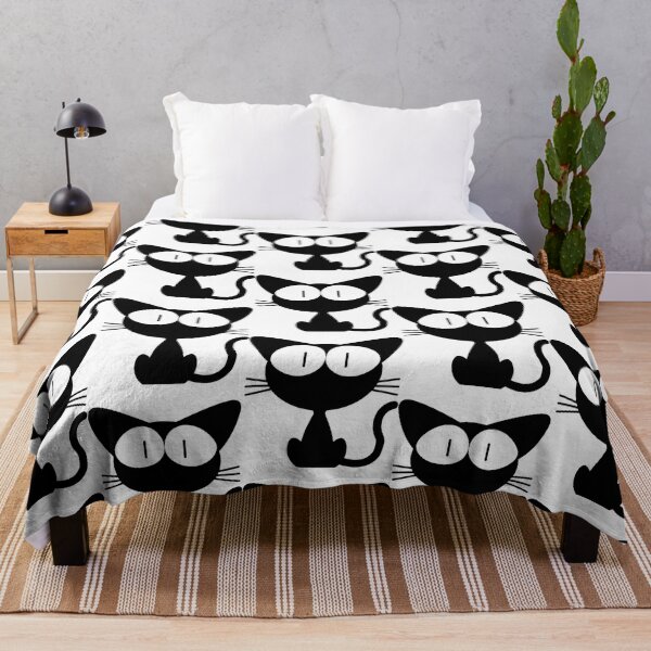 Item preview, Black cat designed and sold by Agoraphobix.