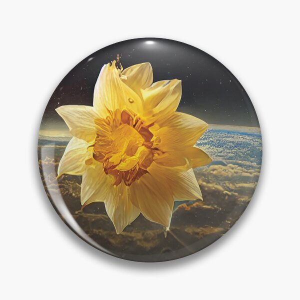 Item preview, Yellow Daffodils in Space designed and sold by visionaryberry.