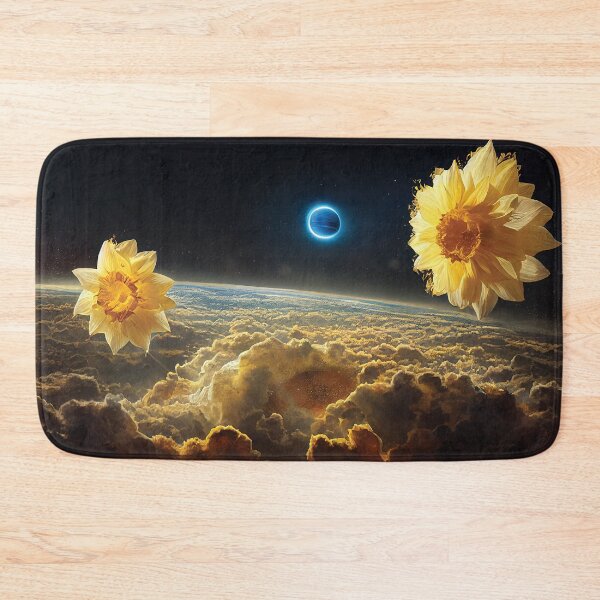 Item preview, Yellow Daffodils in Space designed and sold by visionaryberry.