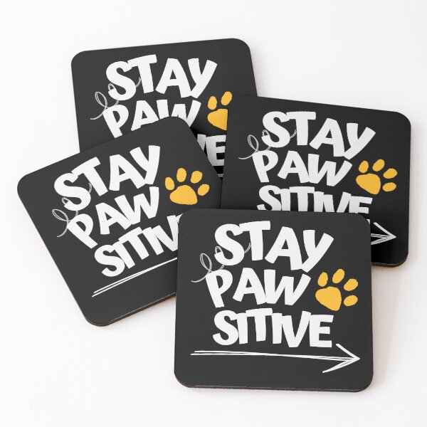 Item preview, Stay Pawsitive designed and sold by ilalang-by-eka.