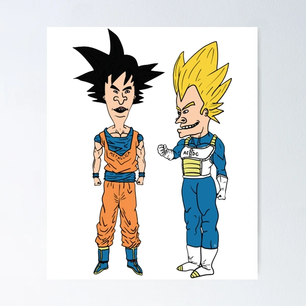 2020 New York comic con exclusive custom purchases drawings of goku & Beavis & Butthead