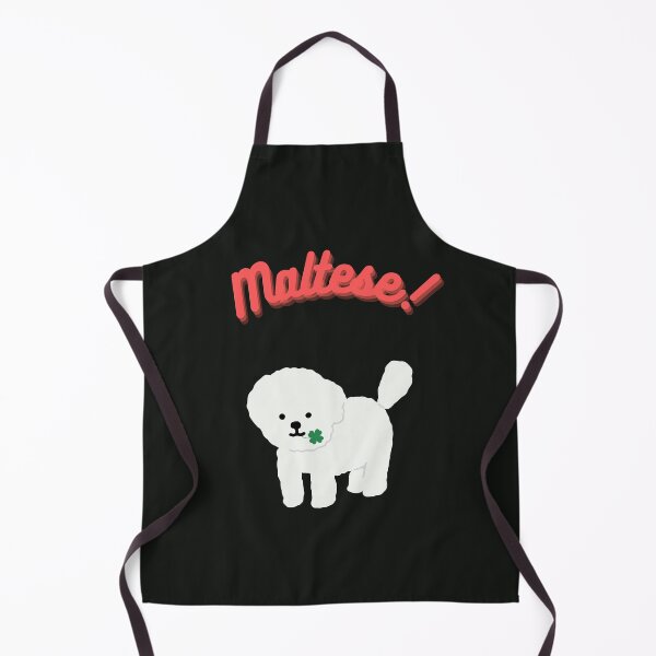 Item preview, Maltese Dog with Four leaf Clover designed and sold by fluffyfluky.