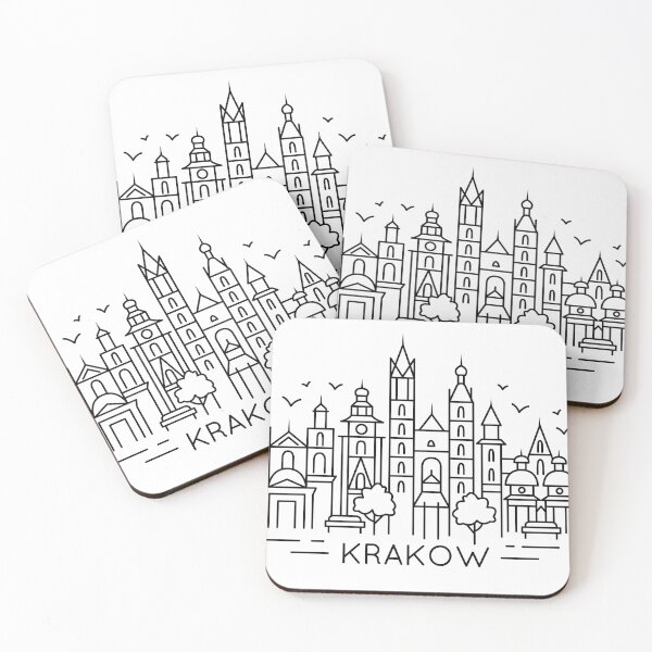 Item preview, Krakow line art designed and sold by ziryna.