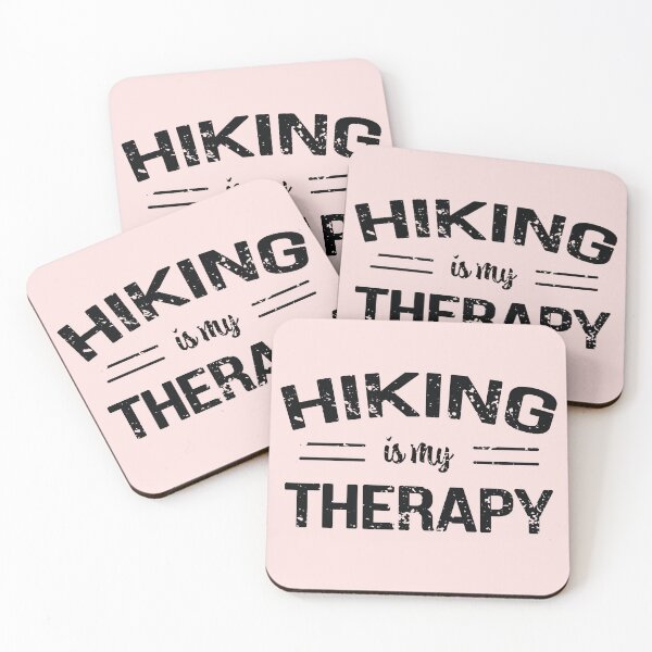 Item preview, Hiking Is My Therapy, Funny Design For Hiking Lover designed and sold by LOGPRO.