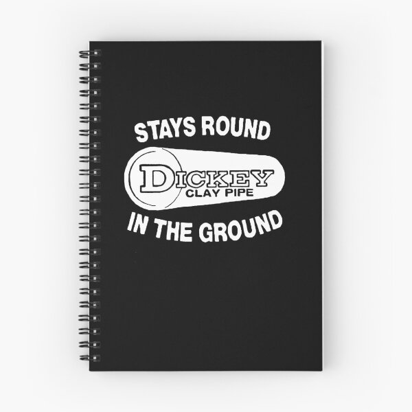 Item preview, Dickey Clay Pipe: Stays Round in the Ground designed and sold by ceramicshirts.