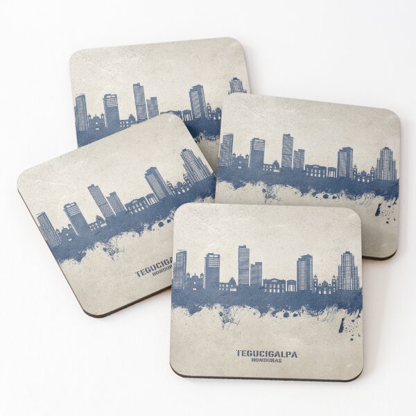 Item preview, Tegucigalpa Honduras Skyline designed and sold by ArtPrints.