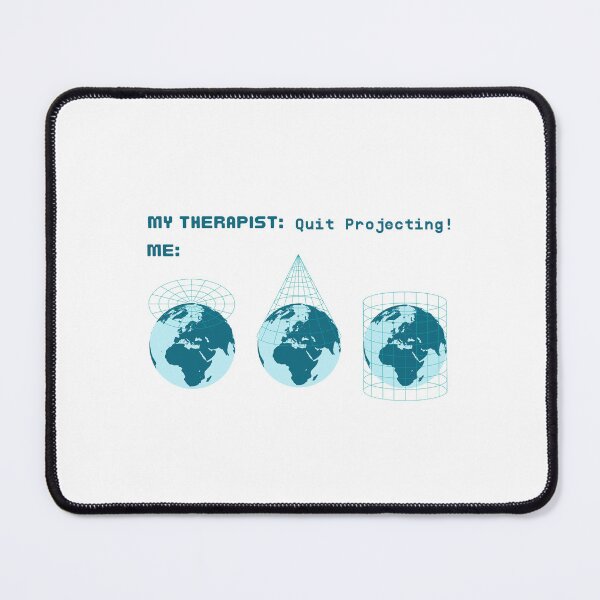 Item preview, Quit Projecting - Blue designed and sold by lawlessdesign.