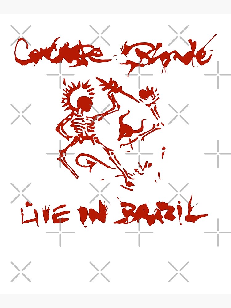 "Concrete Blonde Live In Brazil Album Cover" Poster for Sale by