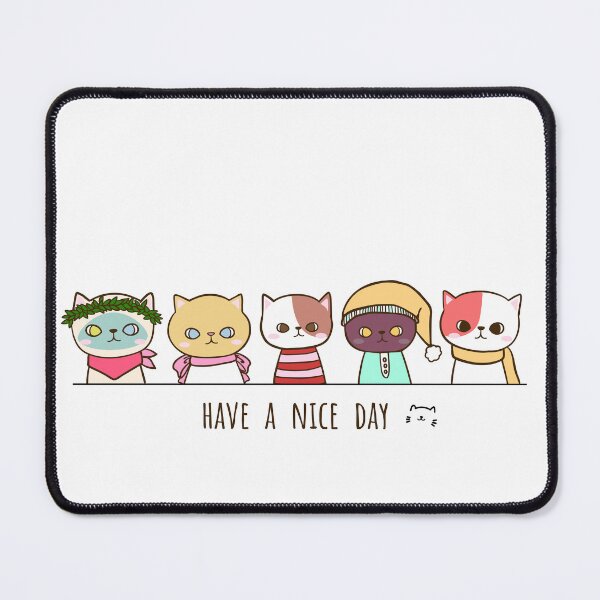 Item preview, cats have a nice day designed and sold by CHAOUIYAH.