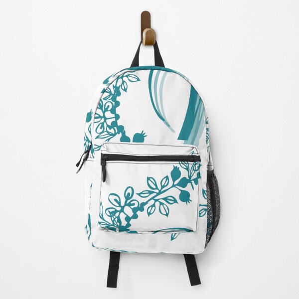 Item preview, Blue Floral Wreath Monogram M designed and sold by Coffee Lifestyle.