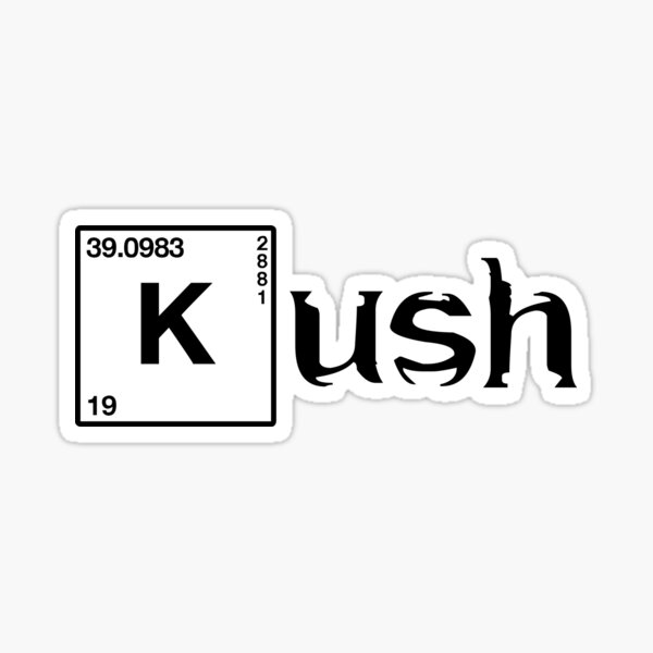 Kush Sticker