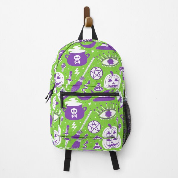 Item preview, Monochromatic Purple Basic Witch on Green designed and sold by draftsxdoodles.