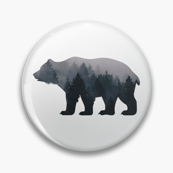 Aperçu de l'œuvre forêt d'ours forêt d'ours grizzli ours brun forêt d'ours grizzli créée et vendue par TripleZ.