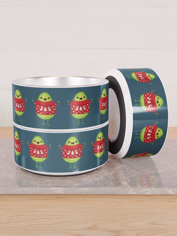 Alternate view of Avo Merry Christmas! Pet Bowl