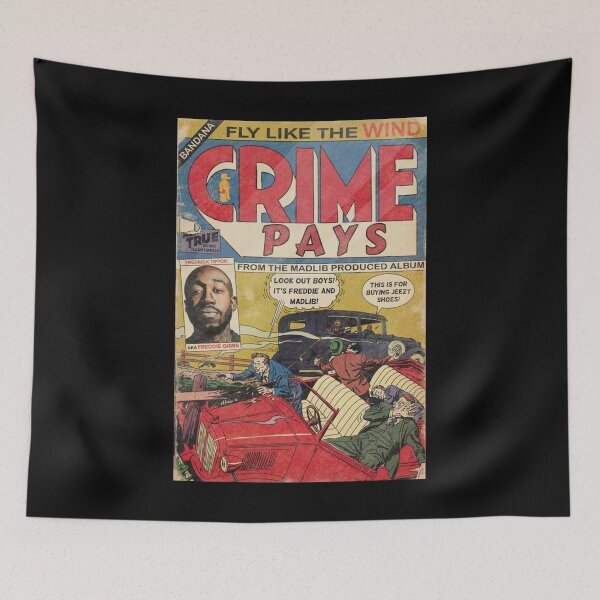 Item preview, Fly Like The Wind - Bandana Album Crime Pays Song - Bandana Crime Pays - Crime Pays Bandana  designed and sold by HappyGrandmaUB.