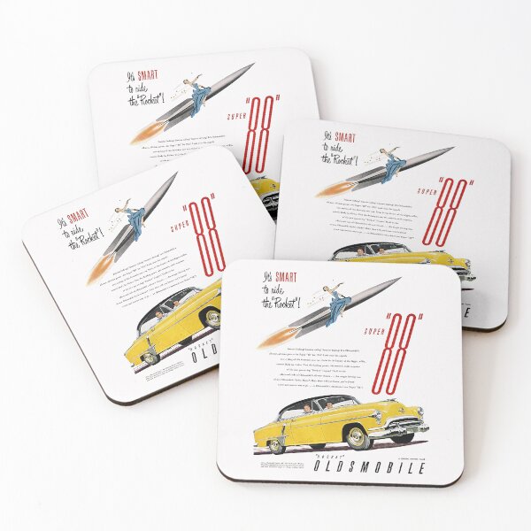 Item preview, 1951 Oldsmobile Super 88 Vintage Advertisement  designed and sold by Designs by Kool Kat.
