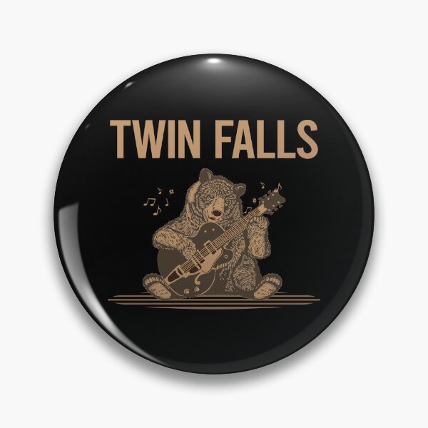 Item preview, Bear With Guitar Twin Falls designed and sold by BloodMoneyTwit.