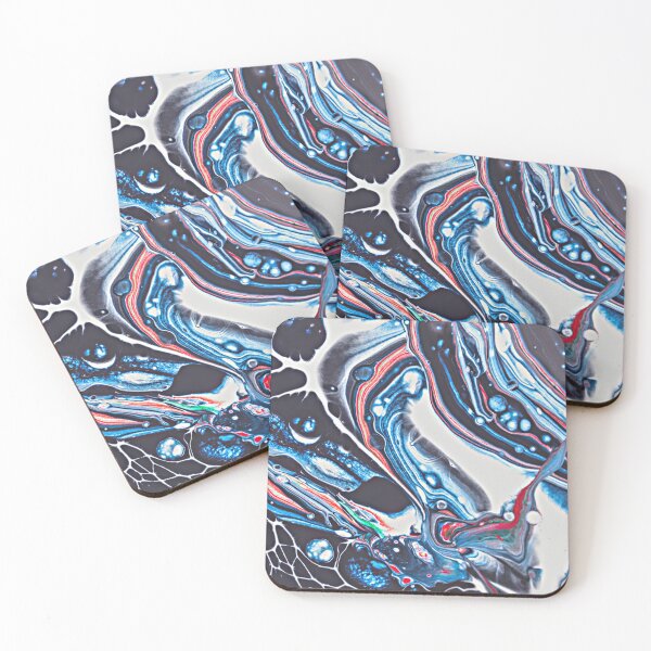 Item preview, Winter Acrylic Art | Trippy Liquid Art | Trippy Art | Stoked Up Art designed and sold by StokedUpArt.