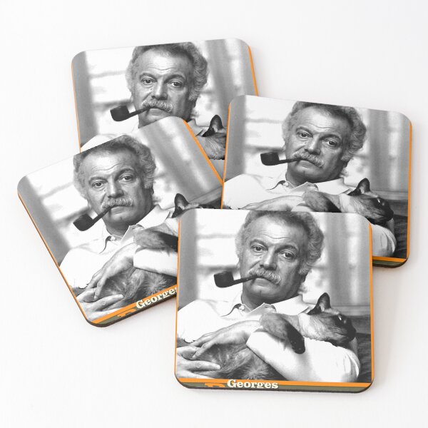 Item preview, I Made Myself Very Small Georges Brassens And His Cat Berghain designed and sold by SharonWeb.