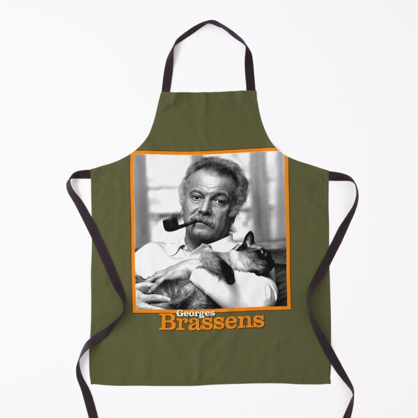 Item preview, I Made Myself Very Small Georges Brassens And His Cat Berghain designed and sold by SharonWeb.