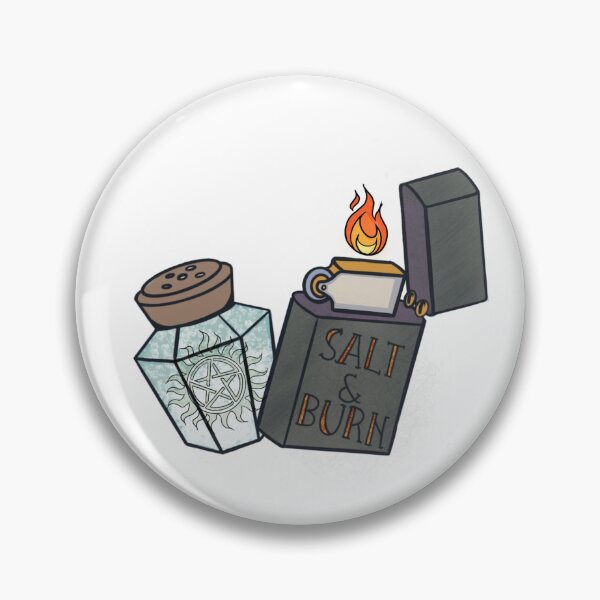Item preview, Supernatural Salt & Burn  designed and sold by Flamewillow.