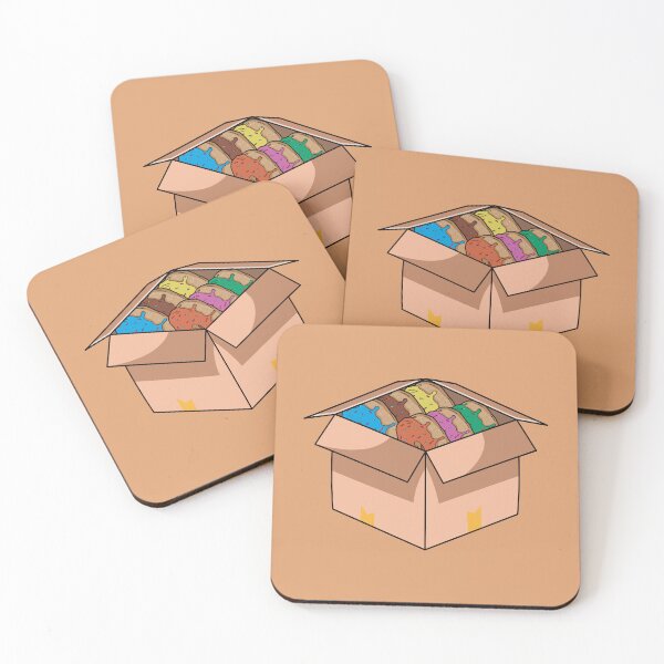 Item preview, Colorful donut six pack box designed and sold by Donutlovers.