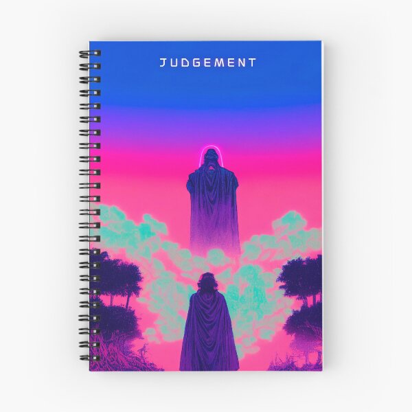 Item preview, Judgment, cyberpunk tarot card designed and sold by hippai.