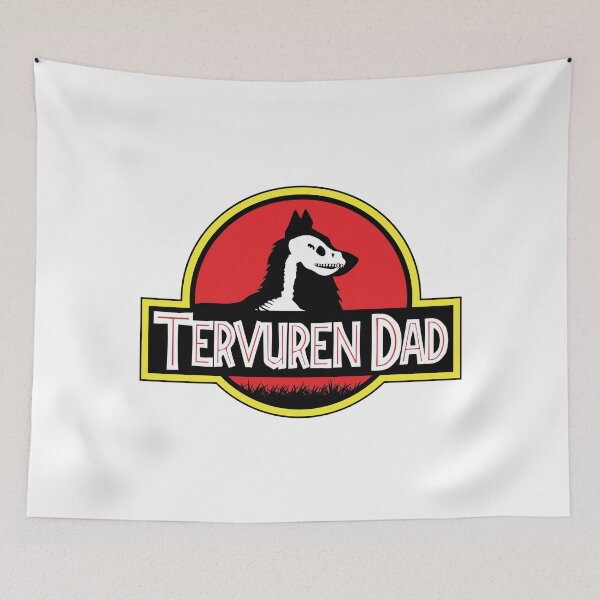 Item preview, (For Bright Background) Jurassic Belgian Tervuren Dad designed and sold by More Cute Dogs.