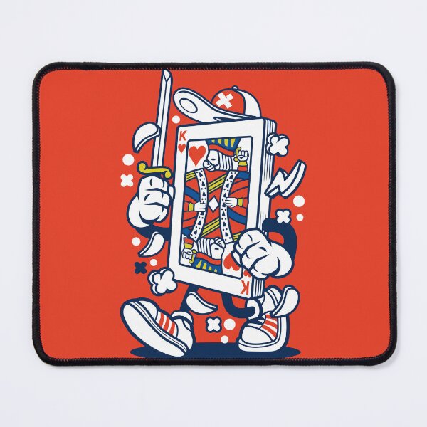Item preview, Cute King Of Heart Holding Sword designed and sold by Artistic Prints.