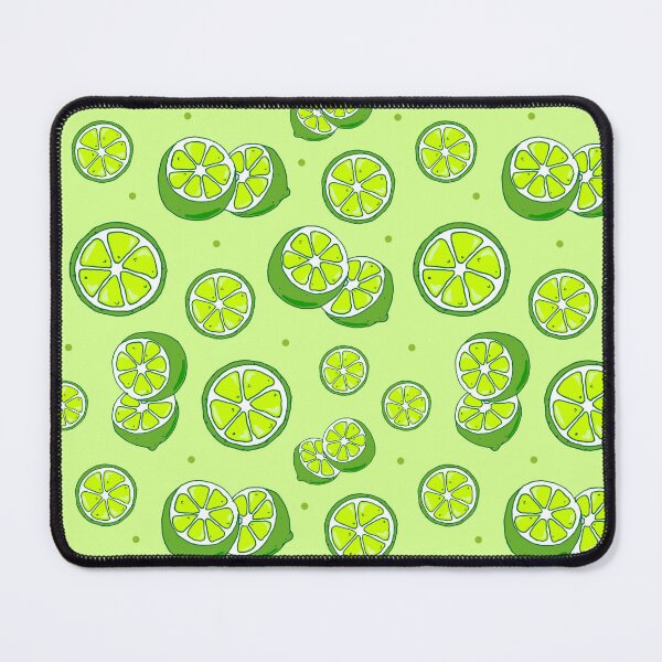 Item preview, Summer Limes and Lime Slices Pattern designed and sold by HotHibiscus.