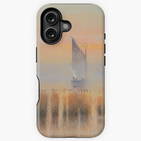 Early Morning on the River Bure at Horning iPhone Tough Case