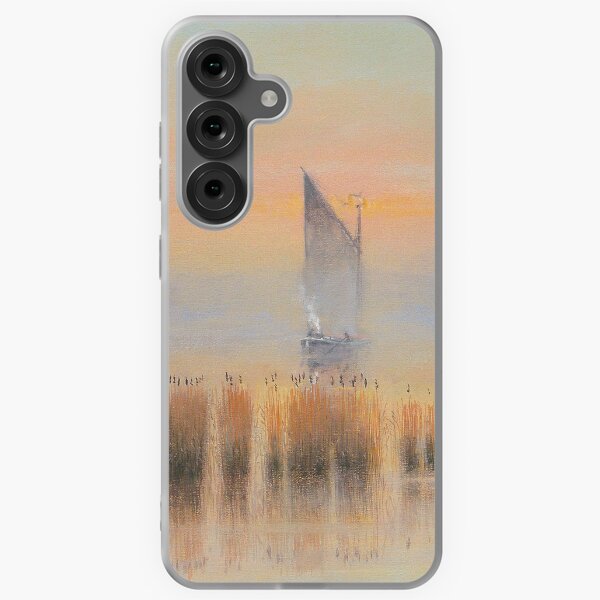 Early Morning on the River Bure at Horning Samsung Galaxy Soft Case