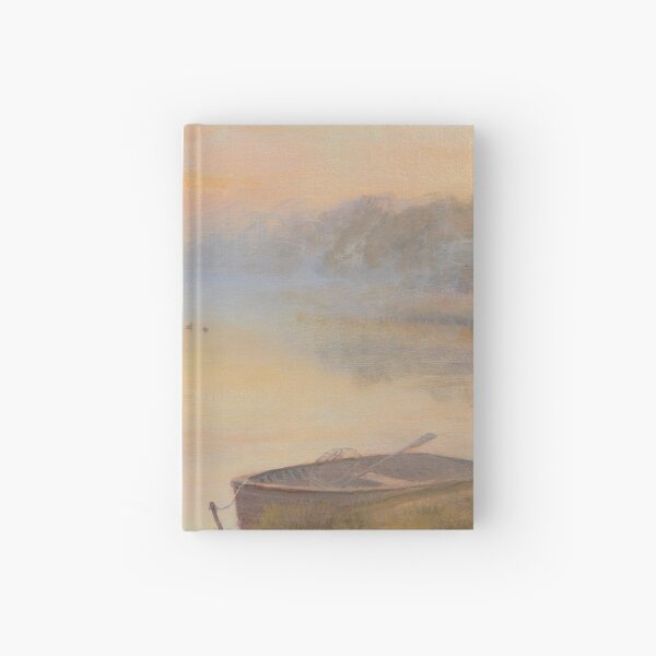 Early Morning on the River Bure at Horning Hardcover Journal