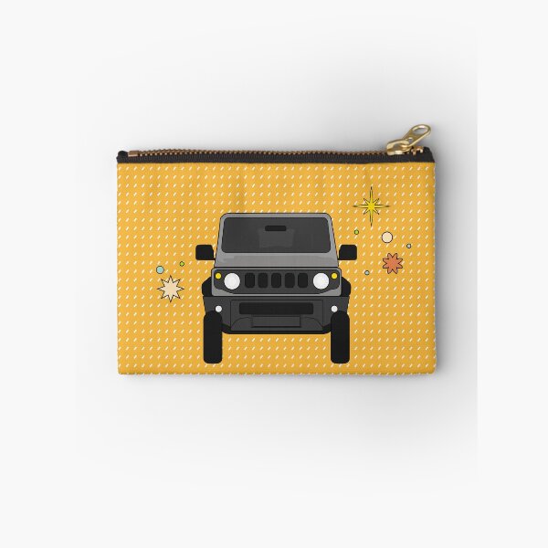 Item preview, Medium Grey Suzuki Jimny - Yellow Dotted Pattern designed and sold by stoicjimny.