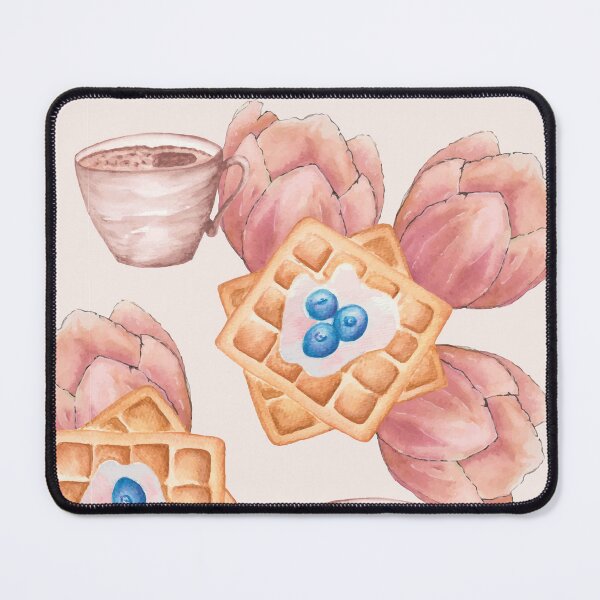 Item preview, Waffle and Coffee Time designed and sold by chillaxcats.