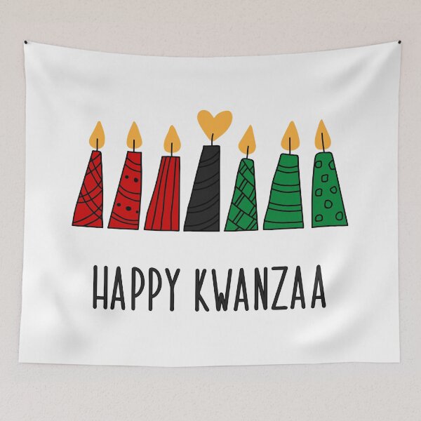 Item preview, Happy Kwanzaa print designed and sold by pidzam4e.