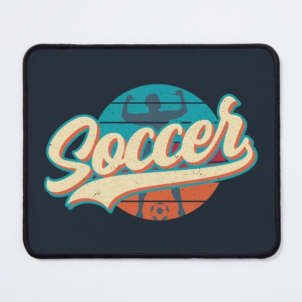 Item preview, Soccer Retro Vintage Sunset (male soccer player silhouette) designed and sold by Numero14.
