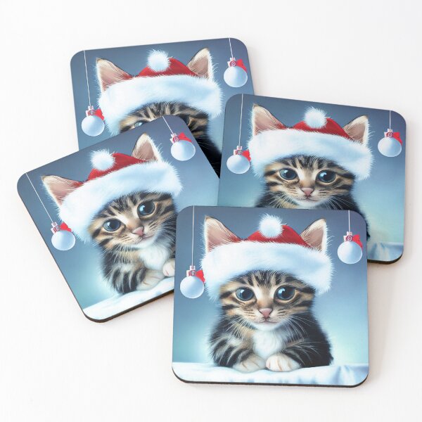 Item preview, Christmas Kitten - Perfect For Animal Lovers designed and sold by ChristmaSpecial.