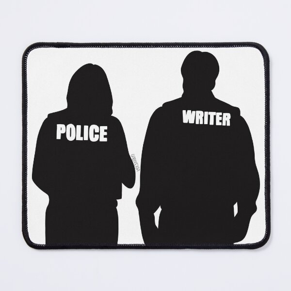 Item preview, Writer & Police designed and sold by fanartbygabi | Gabi Veiga.