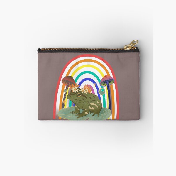 Item preview, frog with rainbow colours designed and sold by Nafeesdesign.