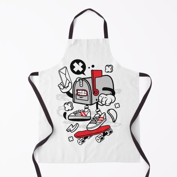 Item preview, Cute Mailbox On A Skateboard  designed and sold by Artistic Prints.