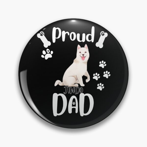 Item preview, Proud Jindo Dad designed and sold by TheDoggoStore.